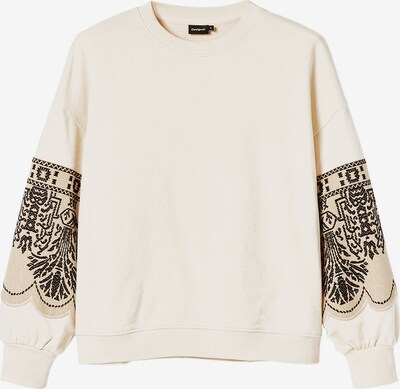 Desigual Sweatshirt i sort / hvid, Produktvisning