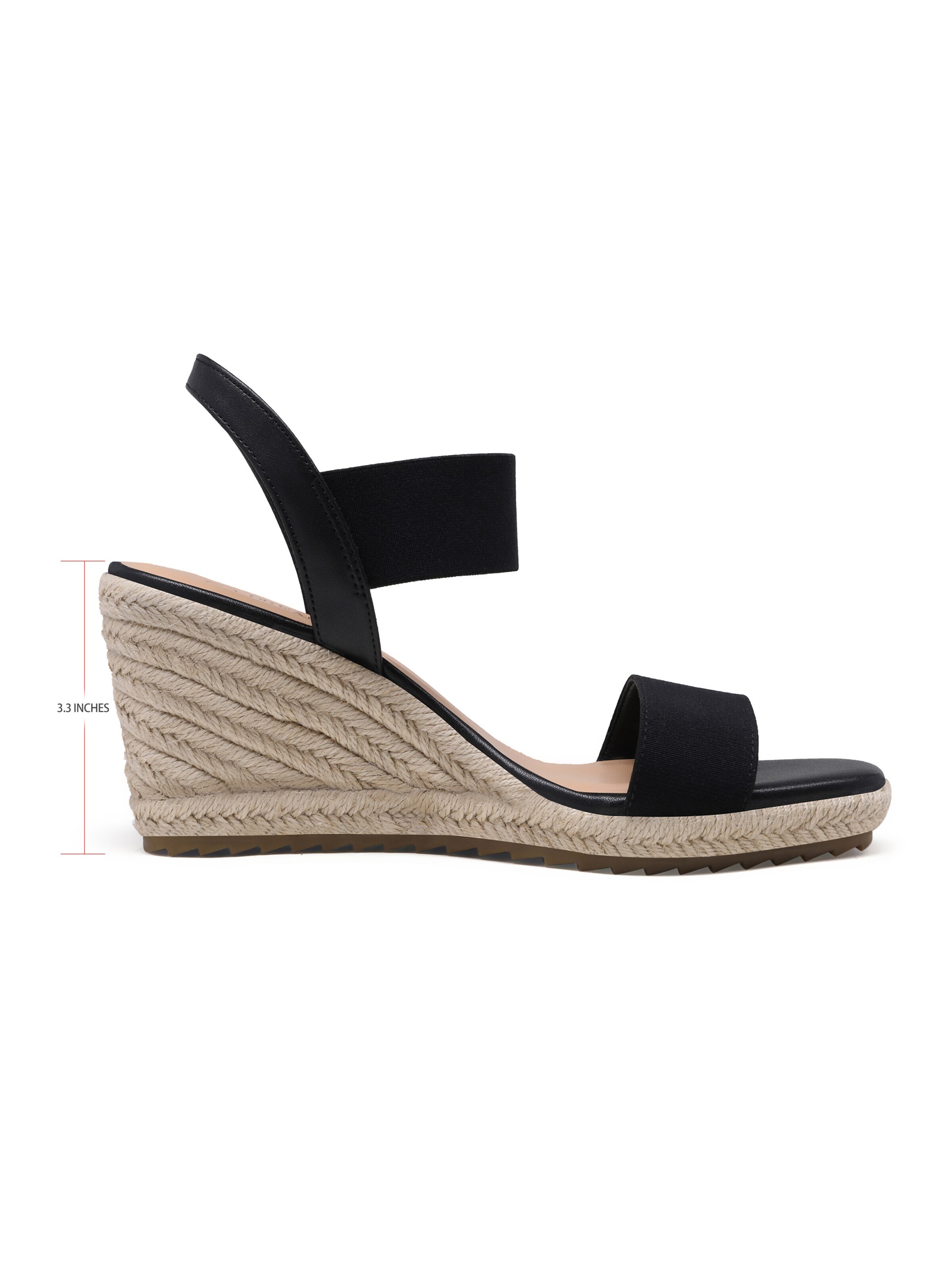 Dream Pairs Sandal i svart