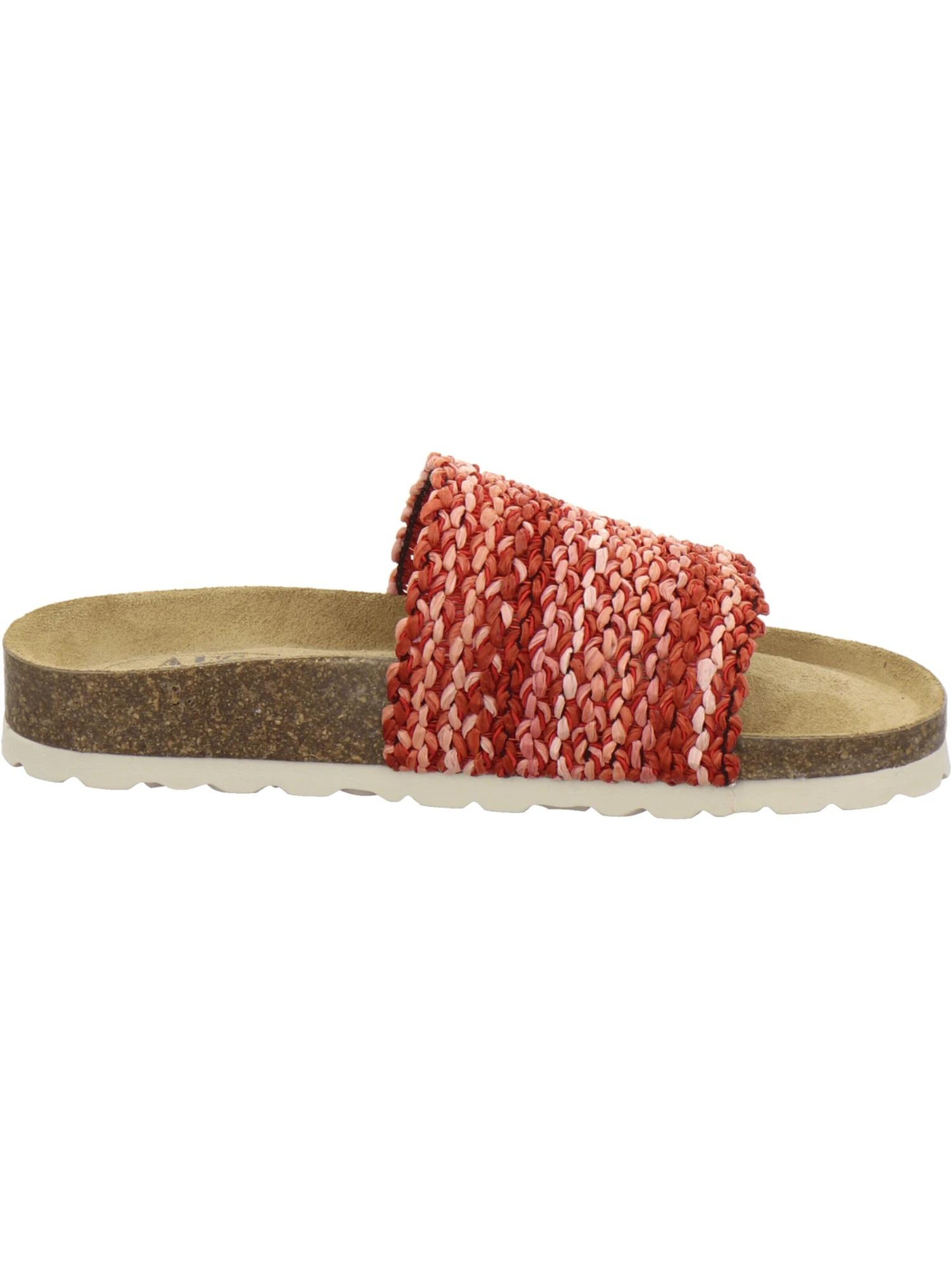 AFS-Schuhe Muiltjes 'Modische Pantolette Damen Stretchband' in Oranje