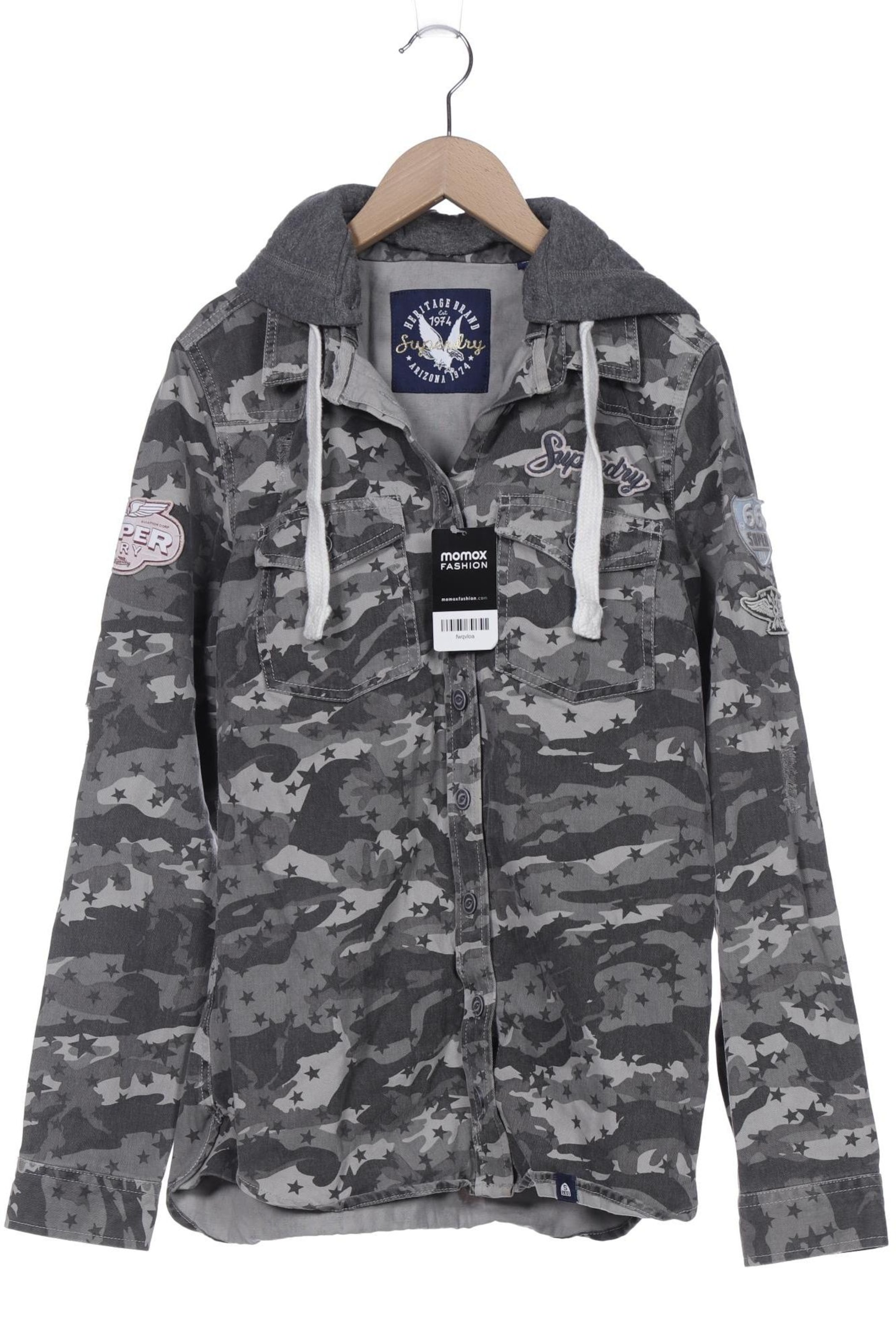 Superdry & Co Jacket & Coat in L in Grey: front