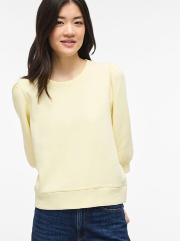 VILA Sweatshirt 'VIVera' in Geel
