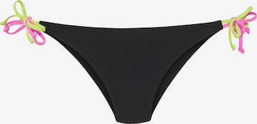 Slip costum de baie de la BUFFALO pe negru: față