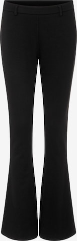 OBJECT Flared Pants 'Sava' in Black: front