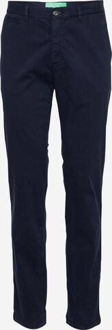 Pantalon UNITED COLORS OF BENETTON en bleu : devant