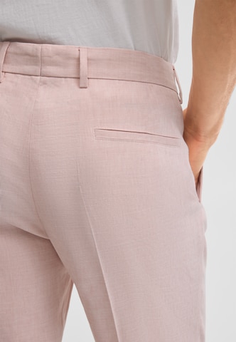 Regular Pantalon à plis 'Tomeo' STRELLSON en rose