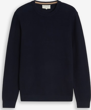 Pull-over TOM TAILOR en bleu : devant