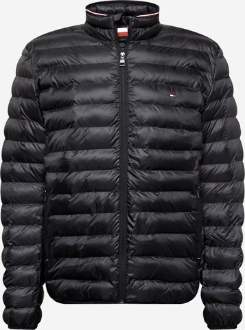 TOMMY HILFIGER - Chaqueta de entretiempo en negro: frente