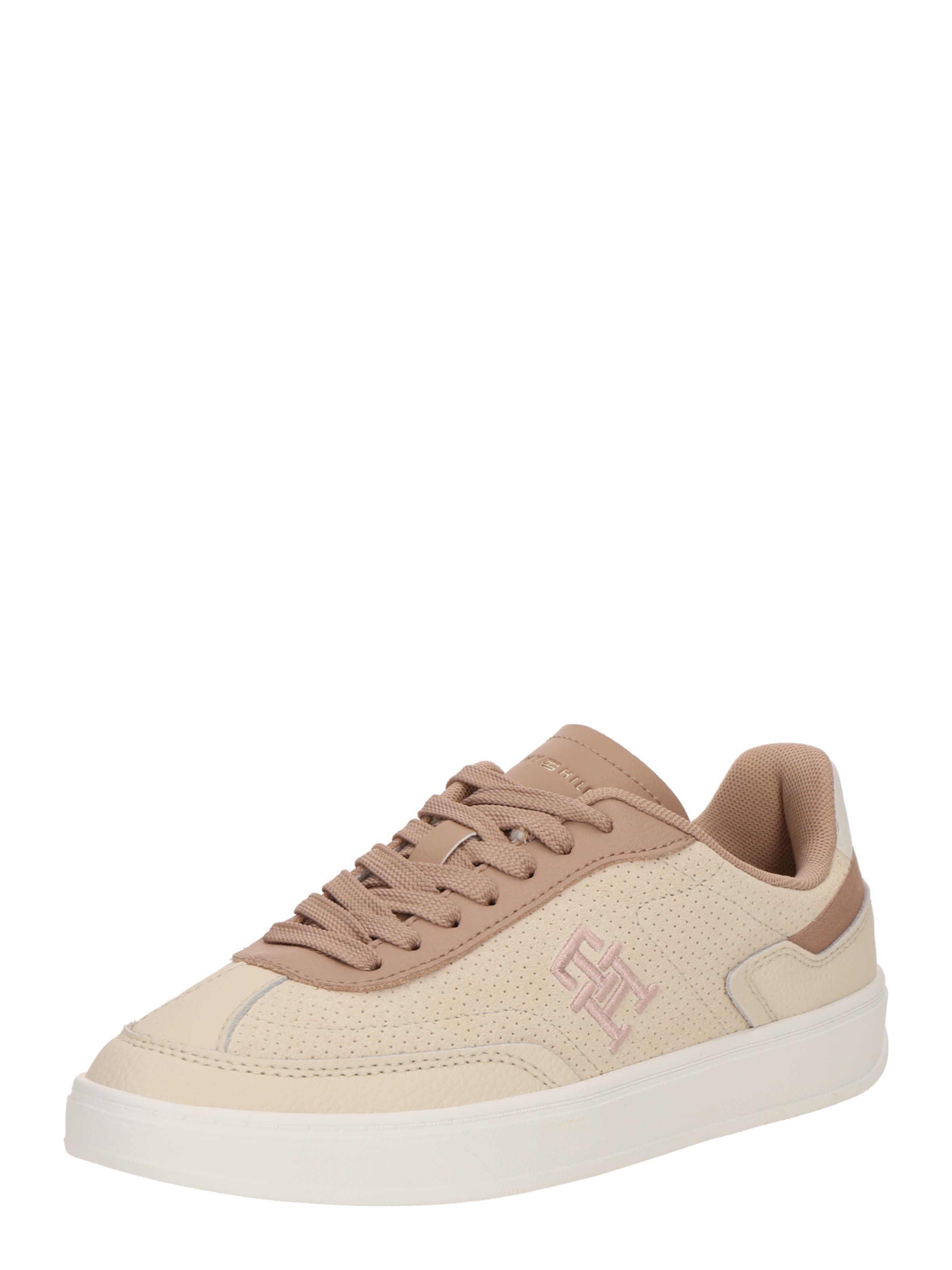 TOMMY HILFIGER Trainers 'HERITAGE' in Beige: front