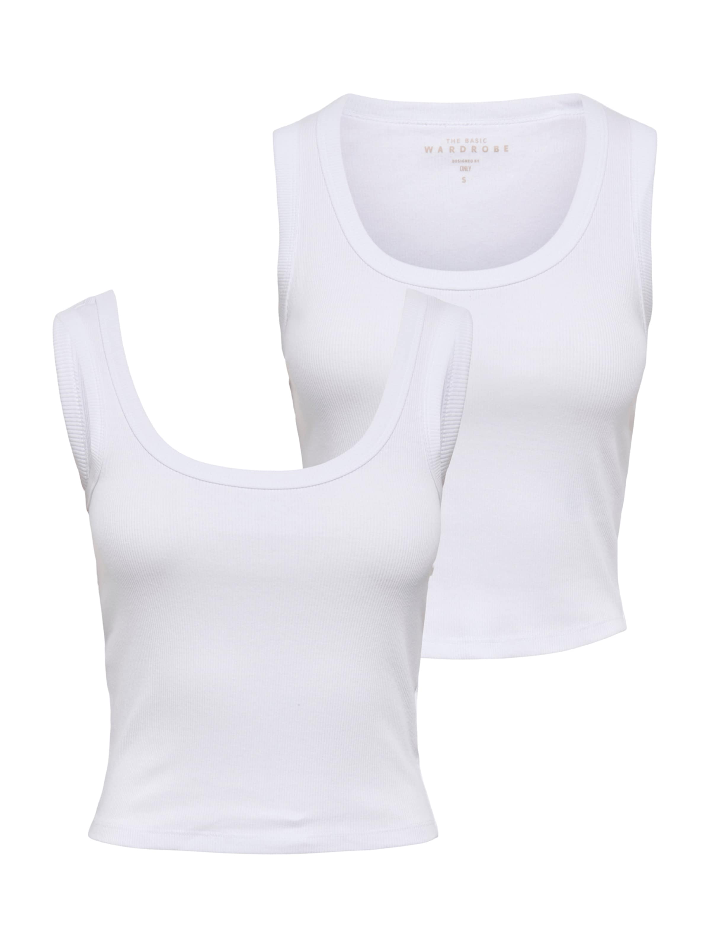 balts Only Tall Topiņš 'ONLEASY': no priekšpuses