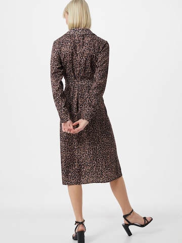 NU-IN Shirt Dress in Brown