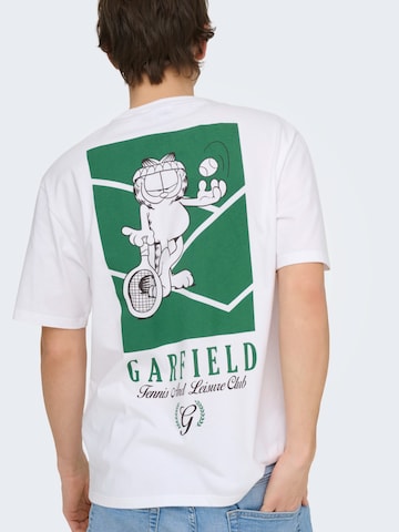 Only & Sons Shirt 'ONSGARFIELD' in White