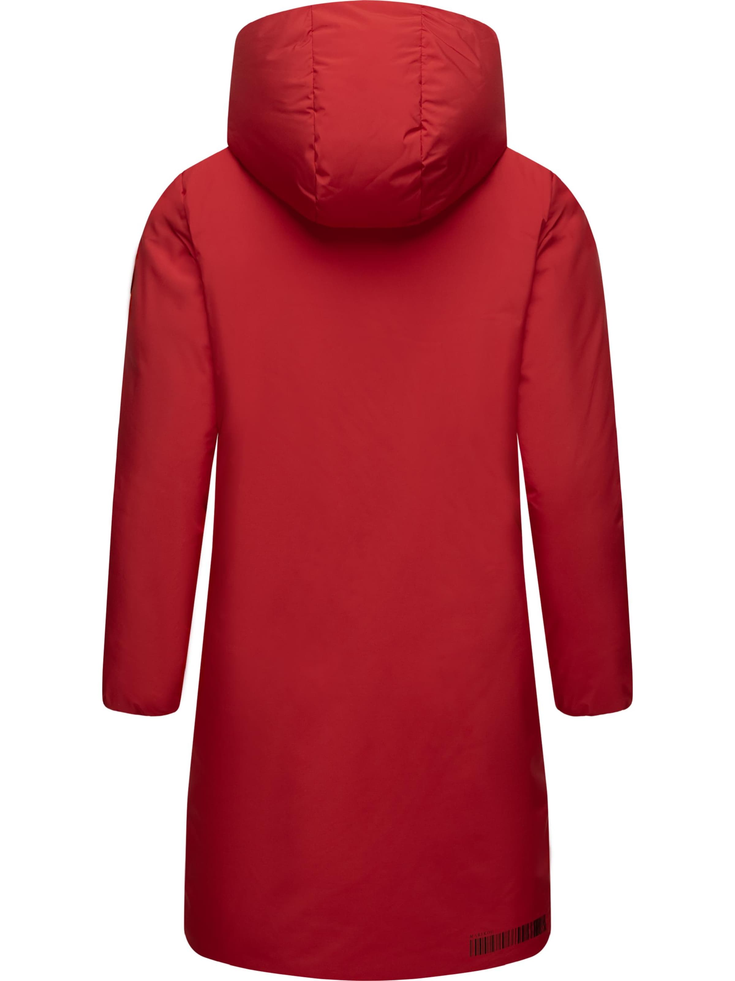 MARIKOO Χειμερινό παλτό 'Nanami 16' σε κόκκινο