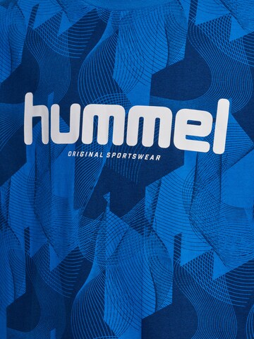 T-Shirt fonctionnel Hummel en bleu