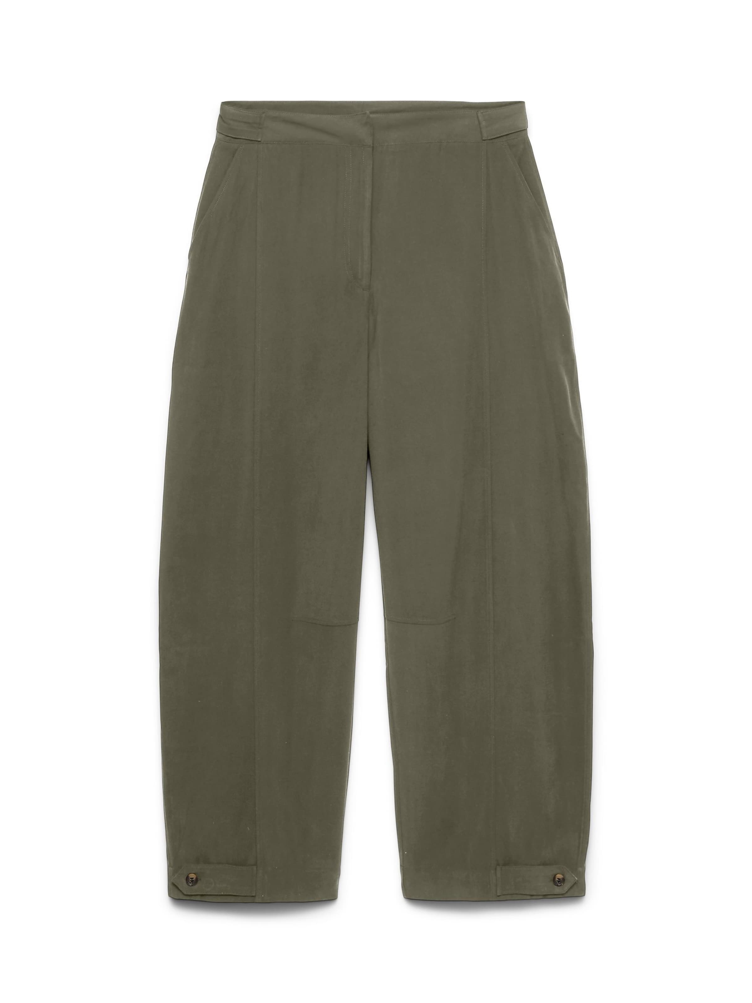 Barrel Pantaloni 'VMELLIOT' di VERO MODA in verde: frontale