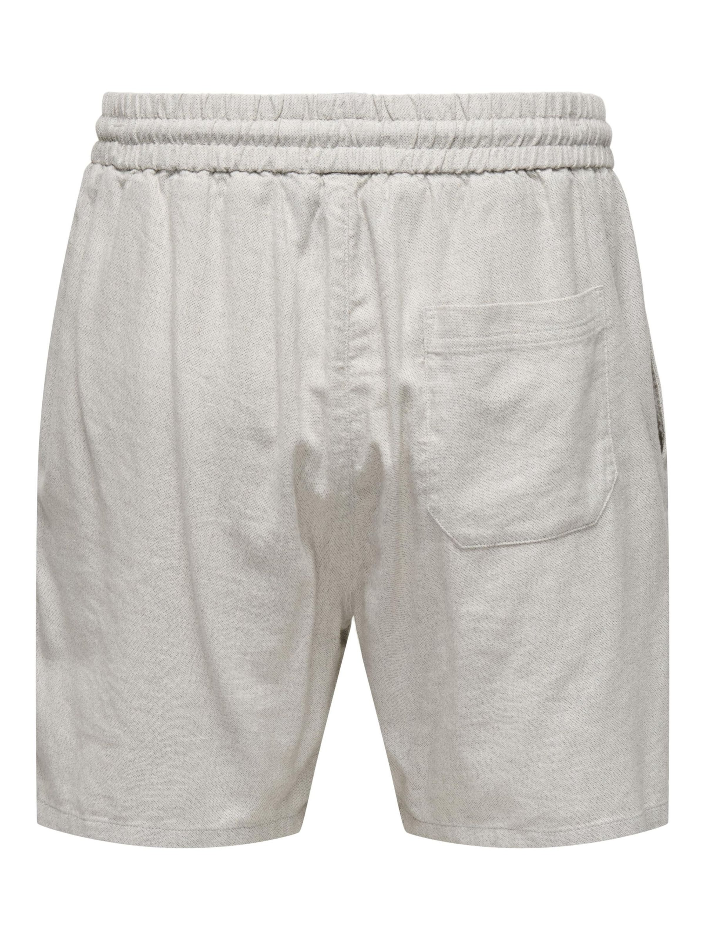 Only & Sons Regular Broek 'ONSTel' in Wit