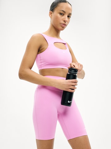NIKE Bustier Urheilurintaliivit 'One' värissä vaaleanpunainen