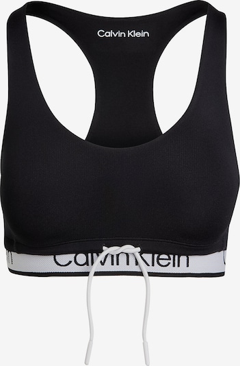 Calvin Klein Sport Sport-BH in schwarz / weiß, Produktansicht