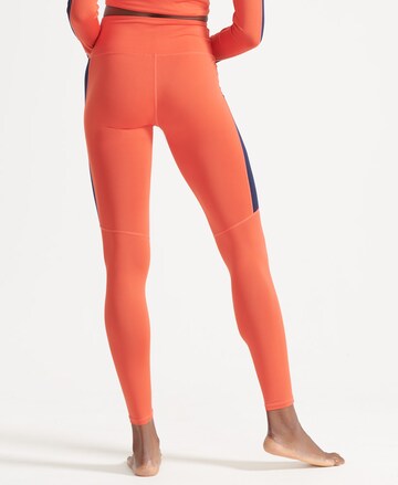 Superdry Snow Skinny Leggings in Rot