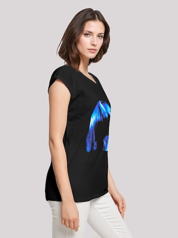F4NT4STIC Shirt 'Billie Eilish Blue Face' in Zwart