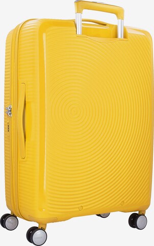 American Tourister Cart in Yellow