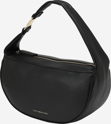 TOMMY HILFIGER - Mala de ombro em preto: frente