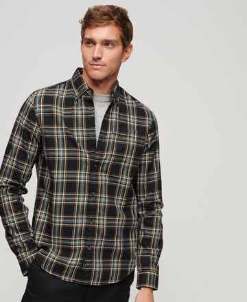 Superdry Regular fit Overhemd in Gemengde kleuren: voorkant