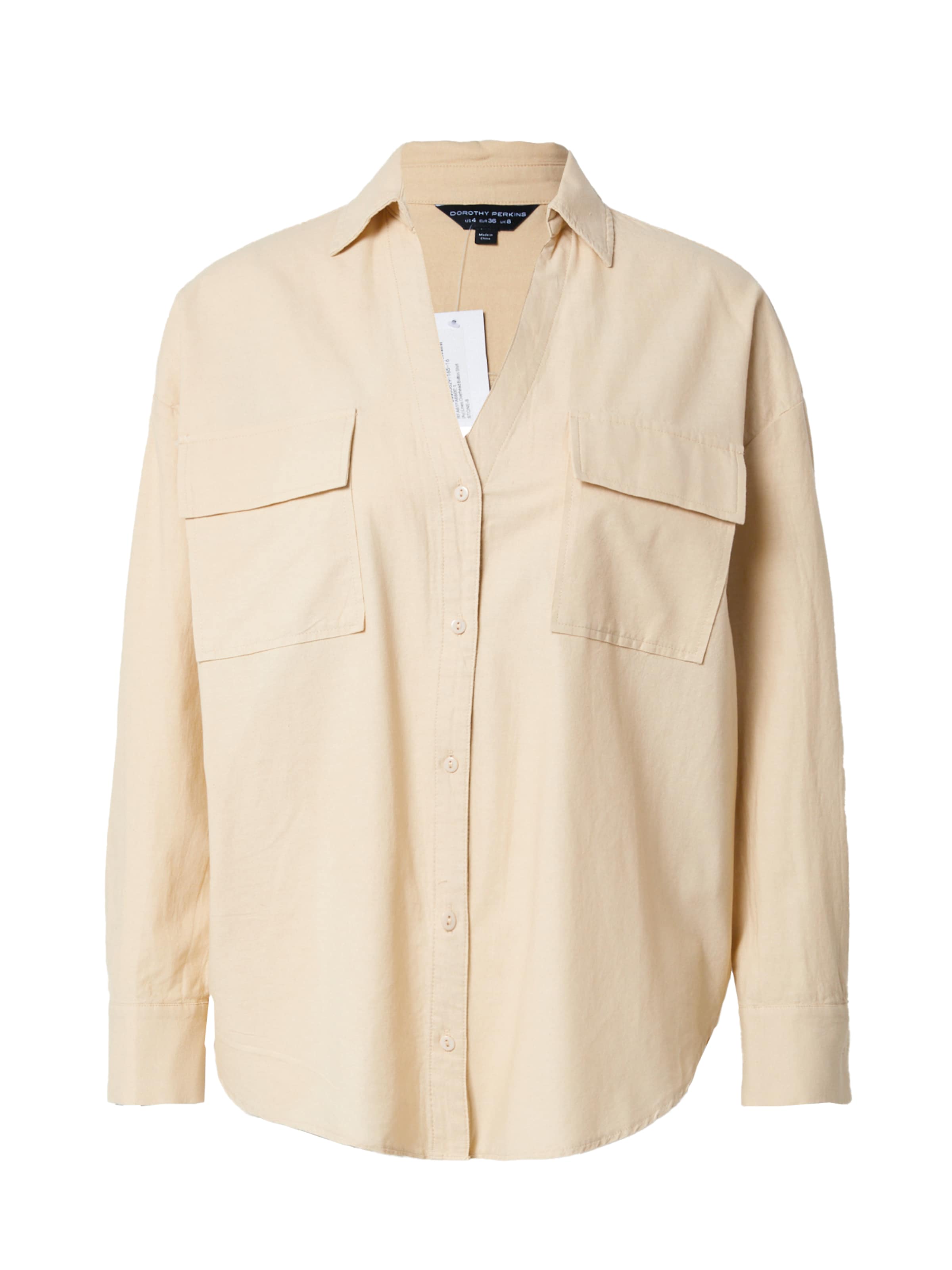 Dorothy Perkins Bluza | siva barva: sprednja stran