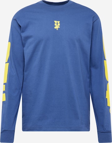 HUF Shirt 'Megablast' in Blauw: voorkant