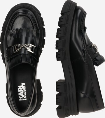 Papuci de casă de la Karl Lagerfeld pe negru