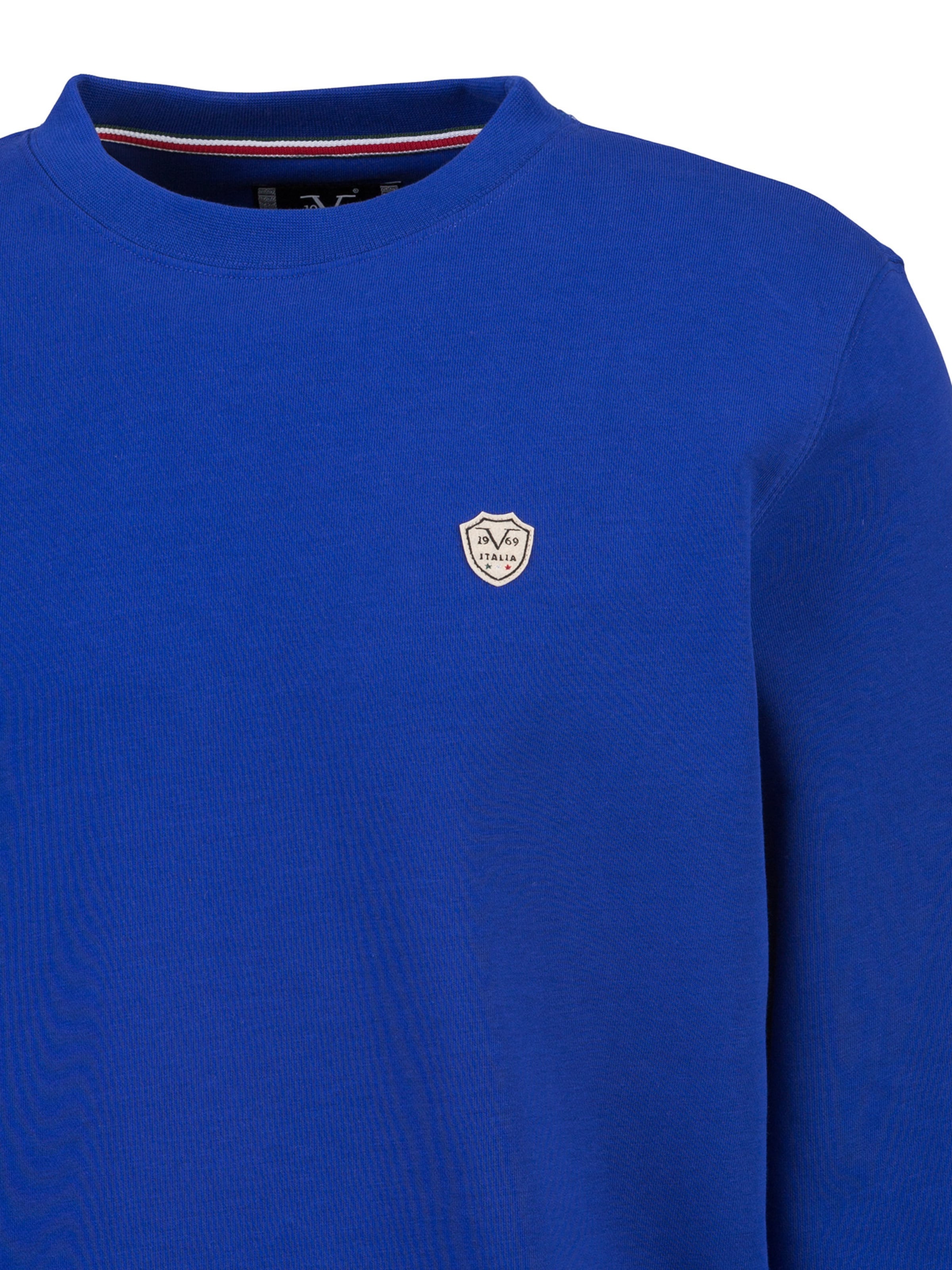 19V69 ITALIA Sweatshirt 'Nico' in Blue