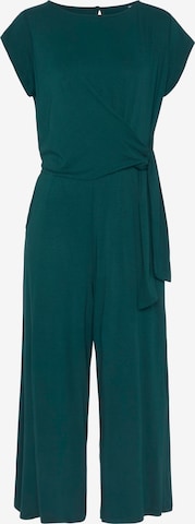 LASCANA Jumpsuit in Groen: voorkant