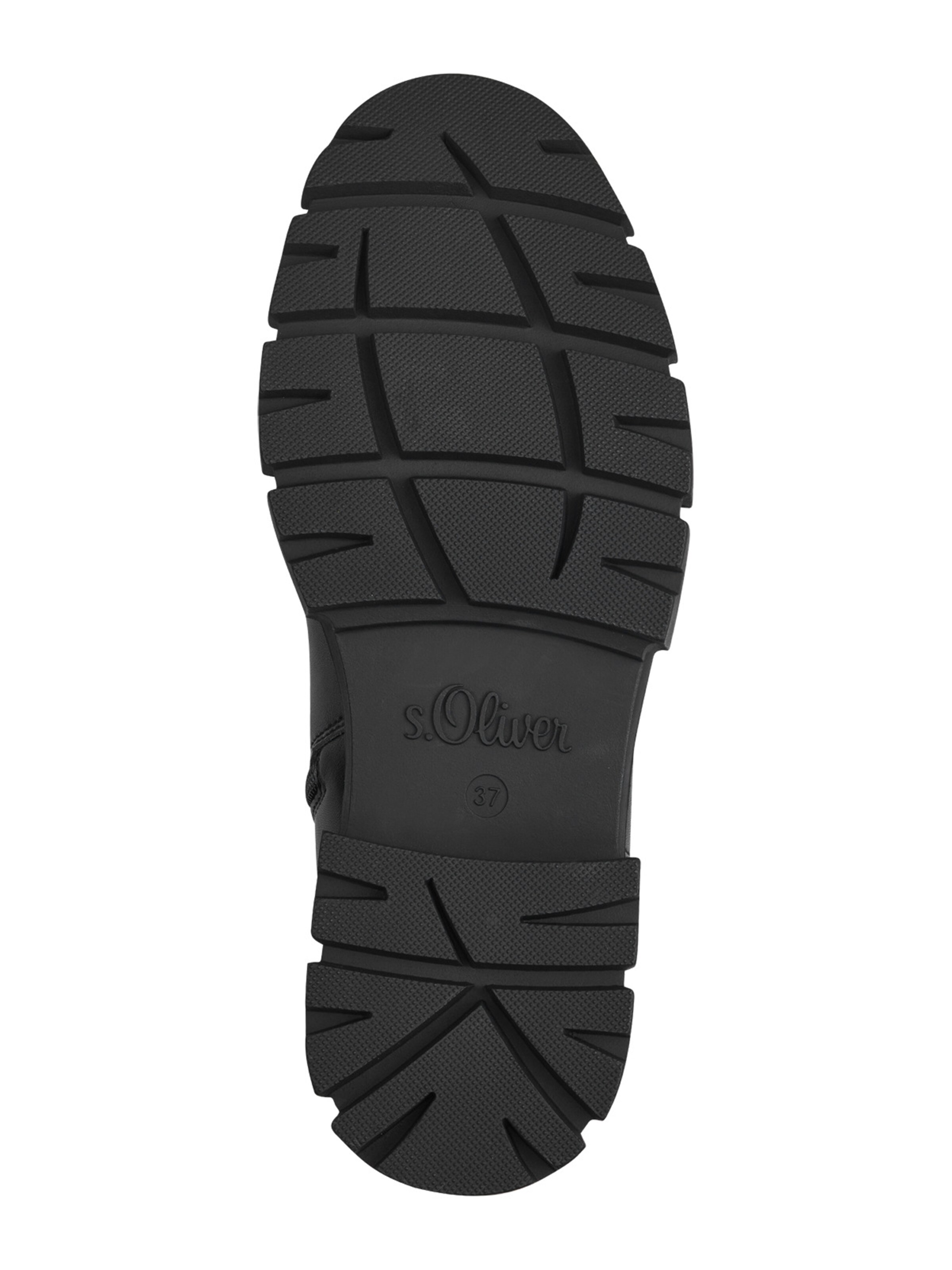 s.Oliver Chelsea boots in Black