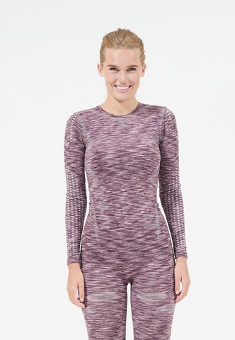 ENDURANCE Performance shirt 'Seamless' in Purple: front