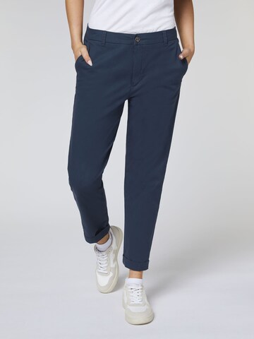 Polo Sylt Regular Chino Pants in Blue: front