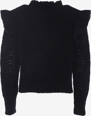 faina - Pullover em preto