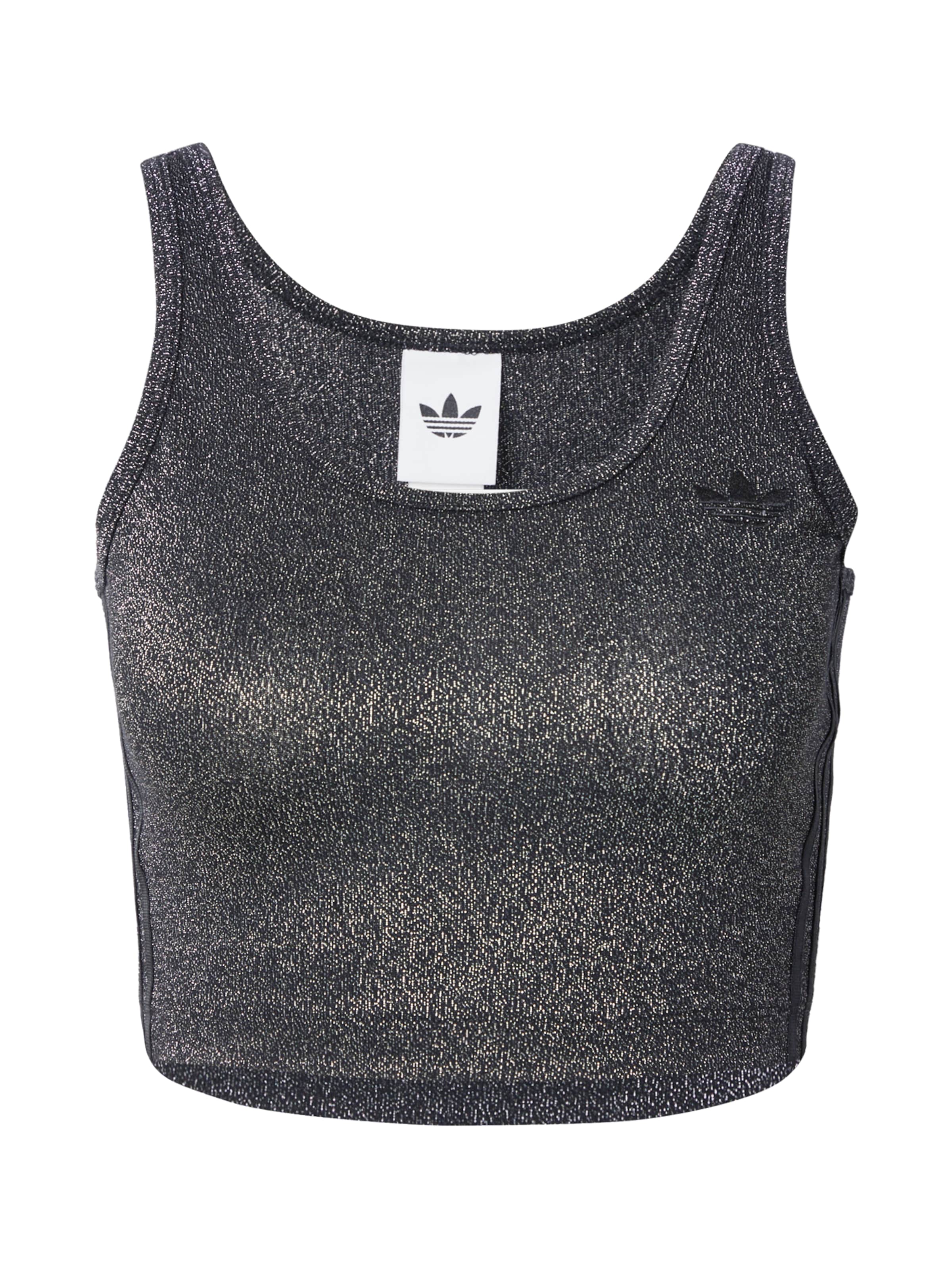 ADIDAS ORIGINALS Τοπ σε μαύρο: μπροστά