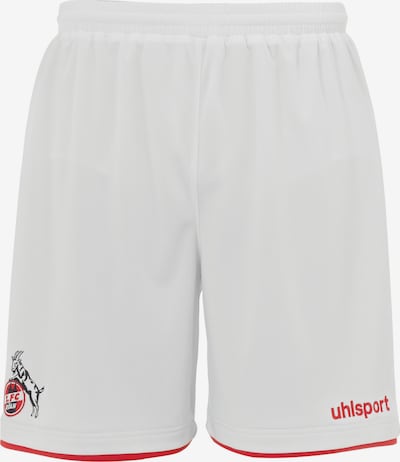 UHLSPORT Hose in rot / knallrot / weiß, Produktansicht