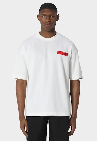 T-Shirt 'Pegus' Pas De Monaco en blanc : devant