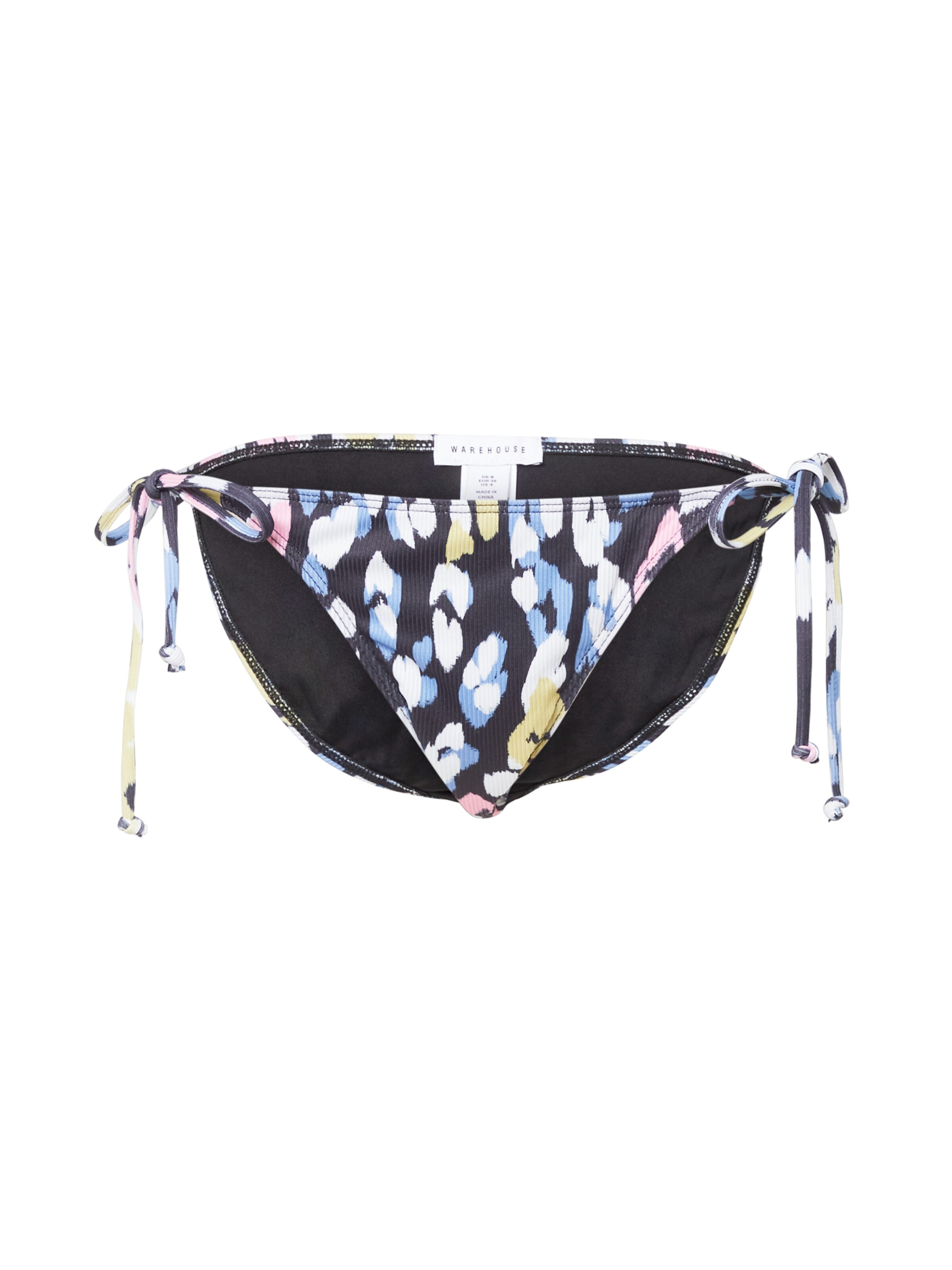 Warehouse Bikinové nohavičky - Čierna: predná strana