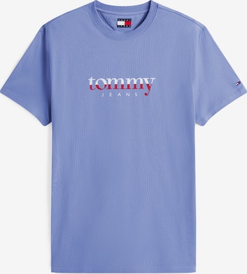 T-Shirt Tommy Jeans en bleu : devant
