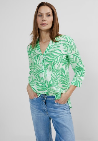 CECIL Blouse in Green: front