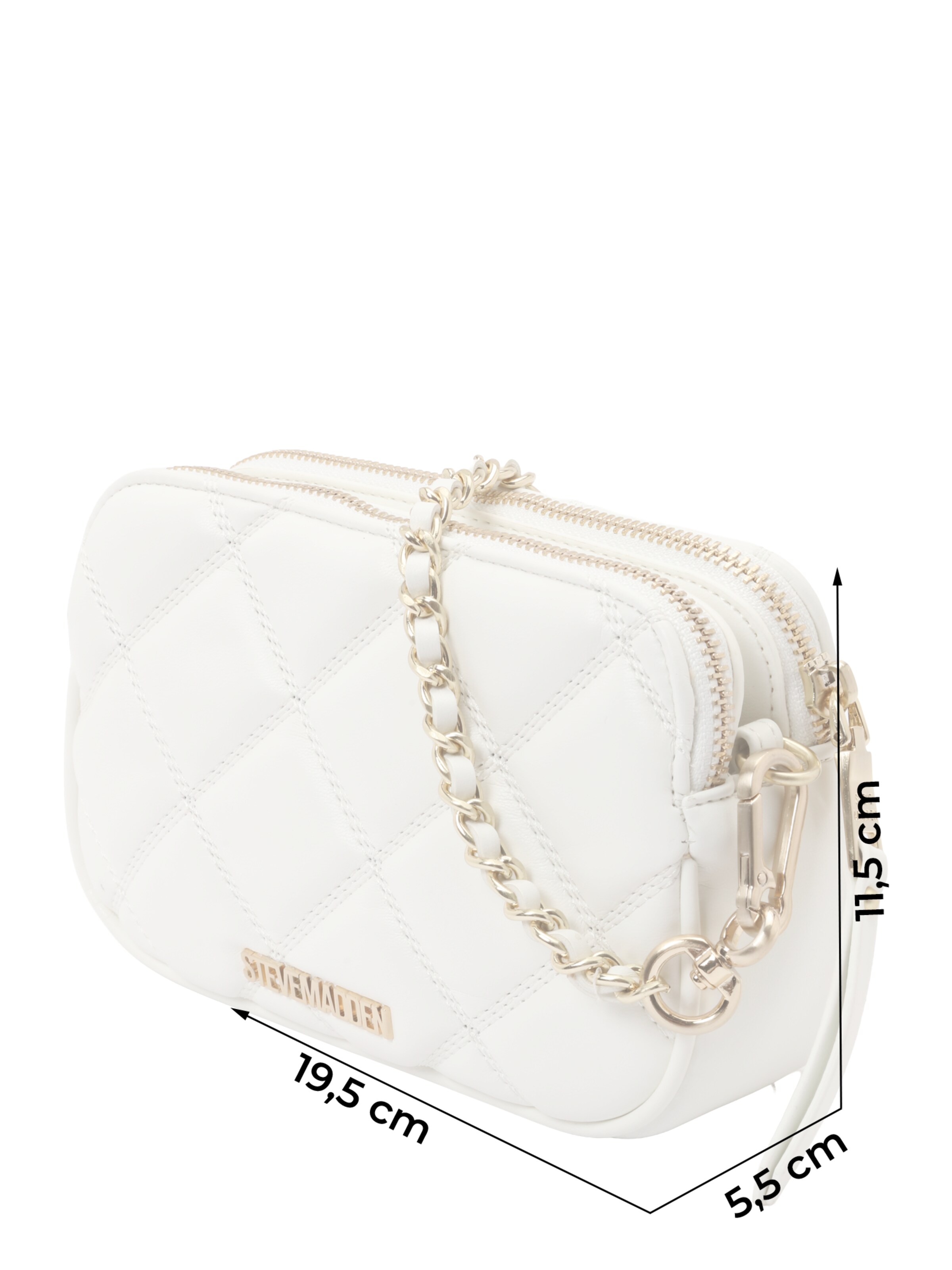 STEVE MADDEN Crossbody Bag 'BMARVIS' in White