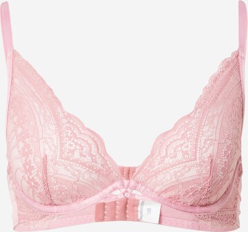 Hunkemöller Triangle Bra 'Wies up' in Pink: front