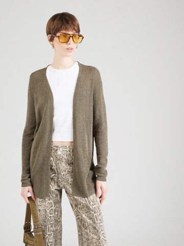 Cardigan 'ONLSunny' ONLY en vert : devant