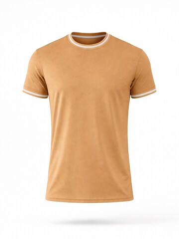 PANTONECLO - Camiseta funcional 'Pantoneclo Men's Gym Short Sleeve T-Shirt' en amarillo: frente