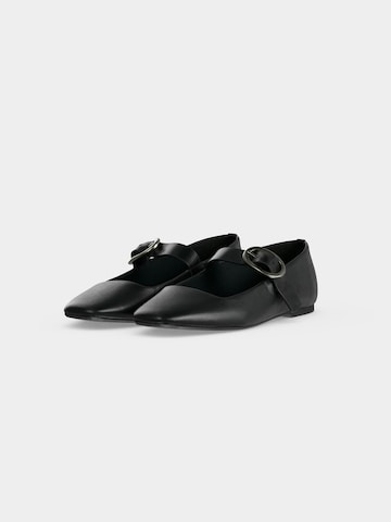 regular Ballerina con cinturino di Calvin Klein in nero