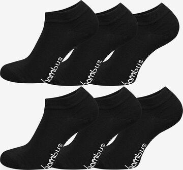 normani Socks in Black: front