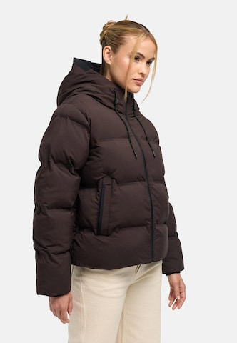 MARIKOO Winterjas 'Paddie 16' in Bruin