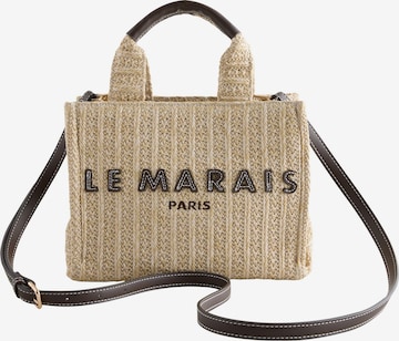 Next Ročna torbica | bež barva: sprednja stran