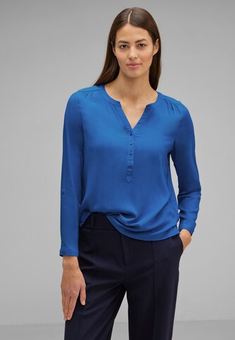 STREET ONE Bluse in Blau: predná strana